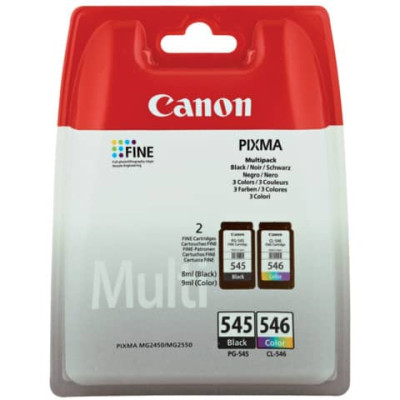 Cartuccia inkjet CL-546 Canon capacità standard Nero-ciano-magenta-giallo 8287B005