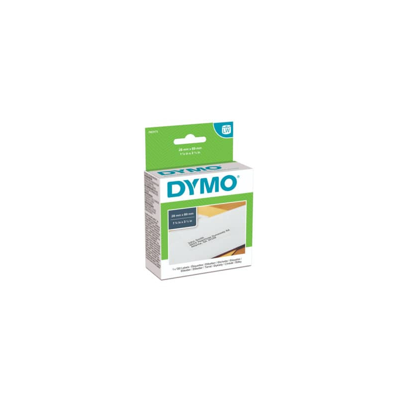 Rotolo da 750 etichette Dymo LabelWriter multiuso quadrate 25x25 mm bianco  S0929120