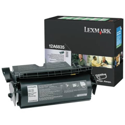Toner alta resa return program Lexmark nero 12A6835
