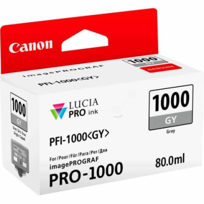 Cartuccia inkjet PFI-1000GY Canon grigio  0552C001
