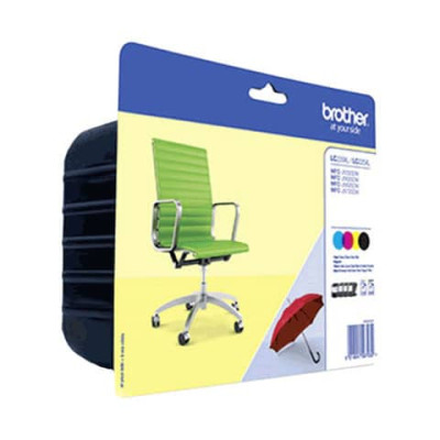 cartucce inkjet LC-229+LC-225 Brother n+c+m+g Conf. 4 - LC-229XLVALBP
